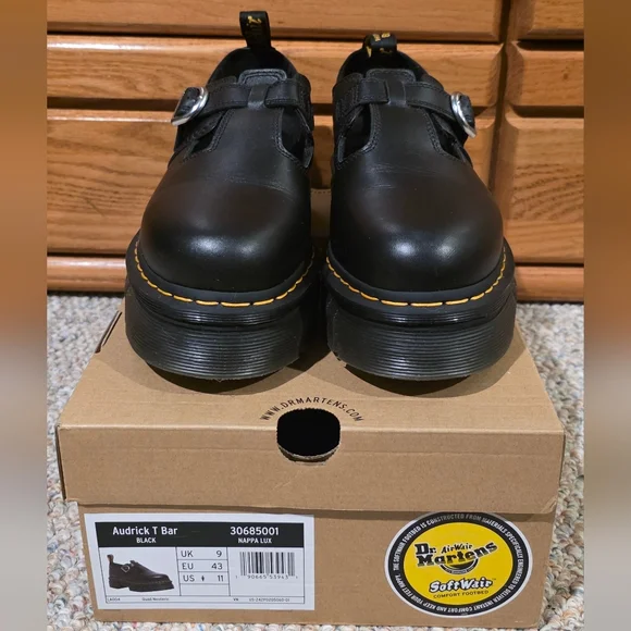 DR. MARTENS DR. MARTENS AUDRICK LOAFER LUX Zwart Zwart 39 EU